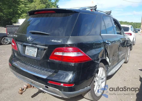 2014 Mercedes-Benz Ml 350 4Matic z USA, uszkodzony, nr VIN 4JGDA5HB5EA363148